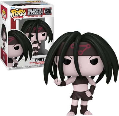 Funko anime figuur Envy Fullmetal Alchemist Brotherhood verzamelitem.