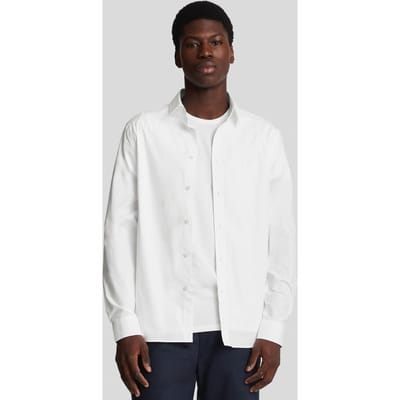 Lyle & Scott Tonal Eagle Easy Care Poplin Shirt