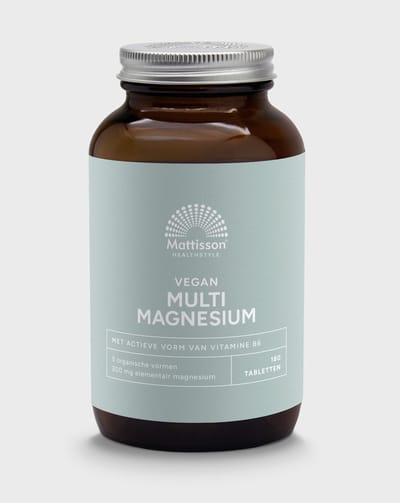 Mattisson - Multi Magnesium - 200mg complex - 180 tabletten