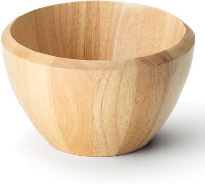 Continenta ronde bowl D15.5cm H9cm rubberhout