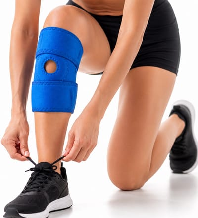 Knieband Sport – Verstelbare Knieband met Open Design – Ademend & Comfortabel – Voor Fitness, Hardlopen & Training – Unisex Knie Support