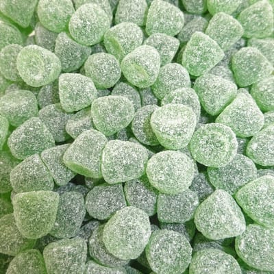 Frisia Green Mints - harde groene groentjes snoepjes met menthol - 1,5 Kilo