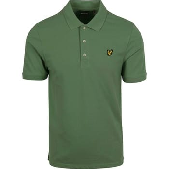 T-shirt Lyle &amp; Scott SP400VOG POLO-X576 SMOKE GREEN
