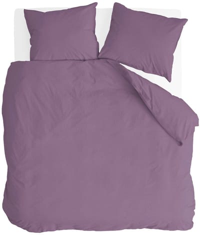 Byrklund Dekbedovertrek Pure & Plain - 240x220 - 100% Katoen (BCI) - Paars
