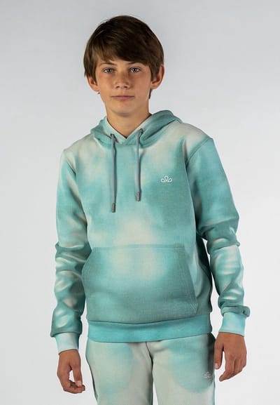SEA'SONS - Kleurveranderend - Hoodie - Groen Grijs - Maat 128 (SEASONS - Kleur veranderend)