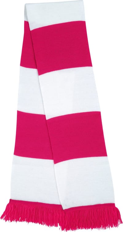 Result Team Scarf RT146X - Fuchsia/White - One size
