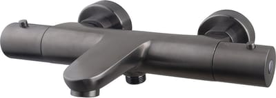 Wiesbaden Caral thermostatische badmengkraan gunmetal