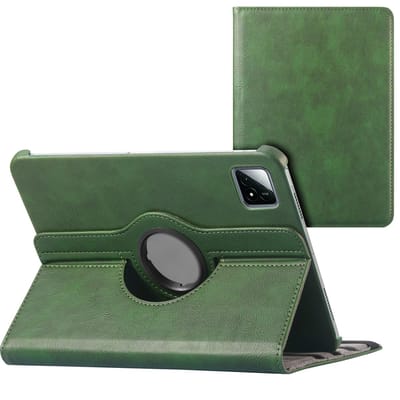 imoshion Tablet Hoes - Geschikt voor Xiaomi Pad 6S Pro 12.4 - 360° Draaibare Bookcase - Groen
