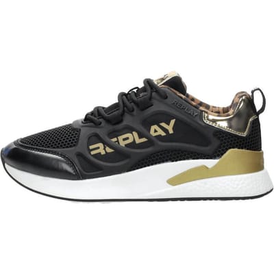 Replay Maze Sneakers - Meisjes - Zwart