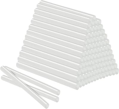 20cm Lang Lijmpatronen, Diameter 11mm, 2KG Gijmpistool Sticks (ca. 100 Stuks), Semi-transparant Lijmsticks voor Repareren, Bestigen, Afdichten en Isoleren