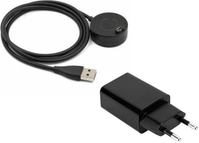 Strap-it USB oplader met adapter geschikt voor Garmin Vivoactive 3 / 4 / 4s / 5 / 6 / Venu / Venu SQ / Venu SQ 2 / Venu 2 / Venu 2s / Venu 2 Plus / Vivomove 3 / 3s / Style / Luxe / Forerunner 45 / 55 / 245 / 255 / 265 / 645 / 745 / 935 / 945 /955/965