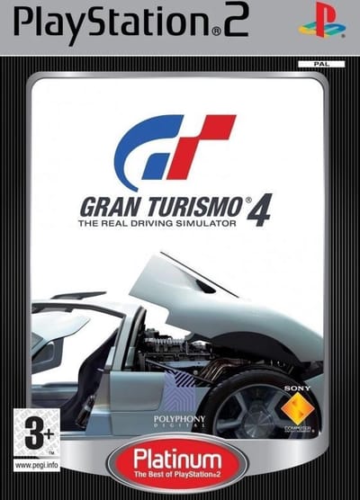 Gran Turismo 4-Platinum Duits (PlayStation 2) Gebruikt