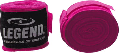 Legend Sports Boksbandages 455 Cm Roze Per 2 Stuks
