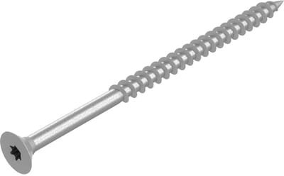 100x RVS Spaanplaatschroeven 4x70 mm met Onderliggende Kop en TX Aandrijving