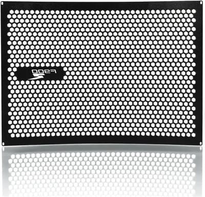 Motorfiets Accessoires - Grille Protector - Radiator Bescherming - CNC Aluminium Materiaal - 1 Stuks - Zwart