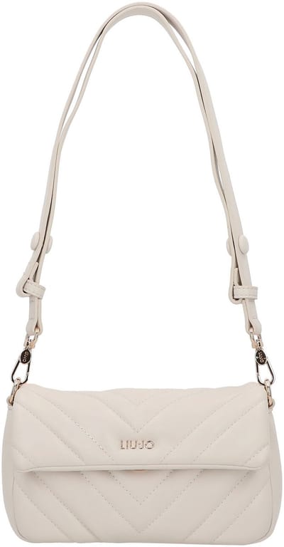 LIU JO schoudertas avondtas Lunny Crossbody Bag Marmo crème