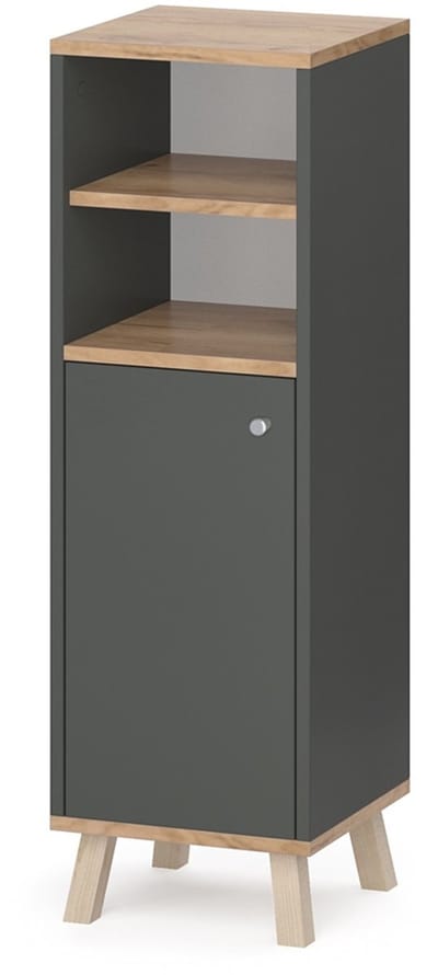 Vicco Senyo Halfhoge kast – 30 x 95 cm Antraciet
