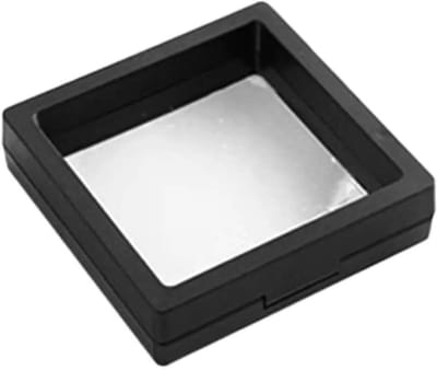 Sieraden Opbergdoos - Zwevend Frame Doosje - Sieraden Presenteren - 3D PE-folie - 3 Maten - Zwart Wit