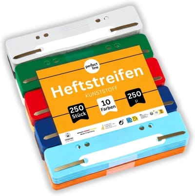 Nietjes - Kantoorbenodigdheden - Documenten Ordenen - Gemaakt in Duitsland - A4 Bladgrootte - Meerdere Kleuren