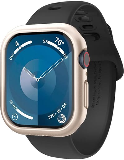 Spigen Thin Fit Bumper Hoesje - Geschikt voor Apple Watch 11/10 (42MM) - Starlight