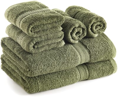 Unyqoos® Verzorgende Handdoekenset van 6 Stuks voor Dagelijks Comfort