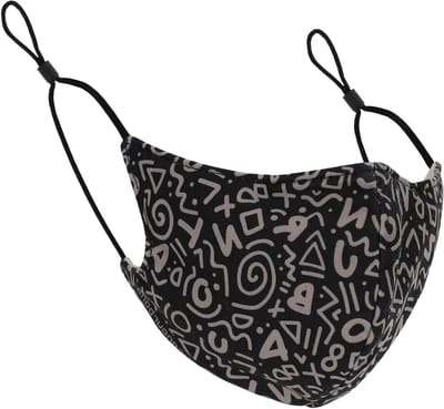 Gezichtsmasker Set - Herbruikbare Maskers - Hygiënische Bescherming - 95% Filtratie - 2 Stuks - Zwart