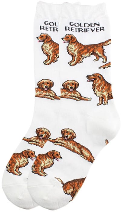 Sokken met Golden Retrievers - maat 36-41 - Sokken met Print van Honden - Sokken dames