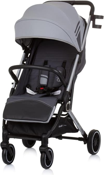 Kinderwagen Buggy - Reisbuggy Inklapbaar - Onderweg Met Baby - Eenvoudig Inklappen - Tot 22 Kg - Grijs