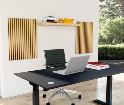 Akoestische Wandpanelen Oxford – Set van 2 (Licht Eiken)