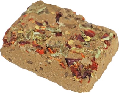 Jr Farm Mineralensteen Leem En Zaden - Supplement - 9x3x20 cm 75 g