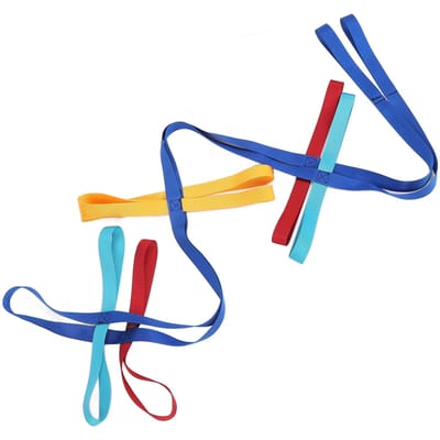 Corde de Marche Matériau Sangle Attrayant Coloré Espace Suffisant Position Fixe Corde de Ligne Préscolaire