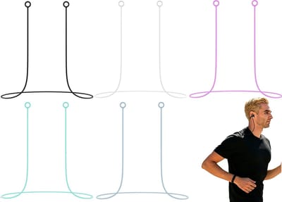 Oordopjes Koord - 5 stuks - Oordopjes Verbindingskoord - 47 cm - Band Geschikt - Oordopjes Connector Koord - Anti-Verlieskoord Voor Bluetooth-Oortjes - Oordopjes ketting - Oordopjes koord link koord - Sportoortelefoonbandjes - Anti Lost Strap