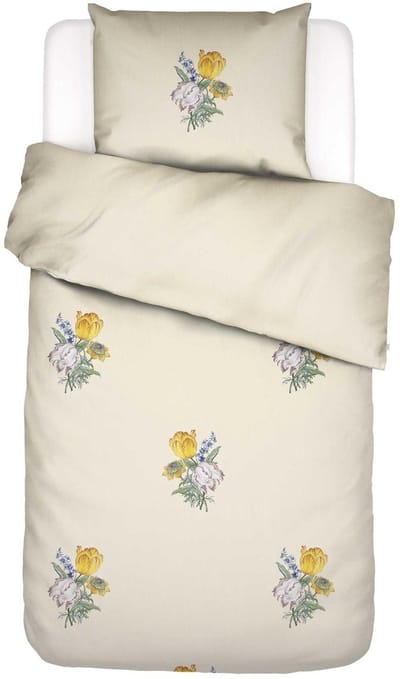 Essenza Cornelie Dekbedovertrek Vanille - Eenpersoons – 140x200/220 cm