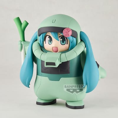 Hatsune Miku - Gundam 45th x Hatsune Miku - Zaku Costume Ver. Figure