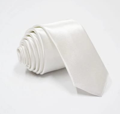 Finnacle - Luxe Stropdas - Tie - Wit