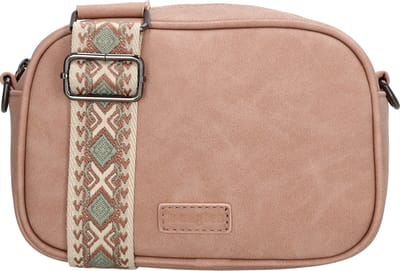 Beagles Malaga Crossbody Schoudertas - Trendy Schouderband - Verstelbaar - Afneembaar - Praktisch - Lichtroze