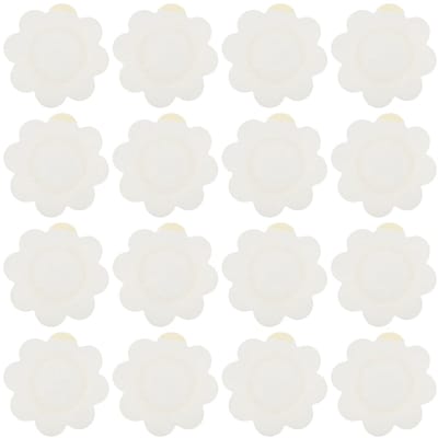 Buik Pleisters - Alsem Stickers - Huidverzorging - Bloemvormig Ademend - 10x10cm - Wit