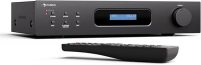 Stereo Versterker - HiFi Receiver - Muziek Streaming - Draadloze Connectiviteit - 2 x 60W - Zwart
