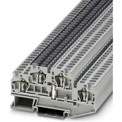 Phoenix Contact 3031542 Klem 2-etages 6.2 mm Spanveer Grijs 50 stuk(s)