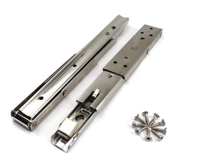 BRENZOOS- Plankbeugel 8 Inch - Opvouwbaar - Heavy Duty - Wandmontage - Roestvrij Staal - Set van 2 - Wandsteun