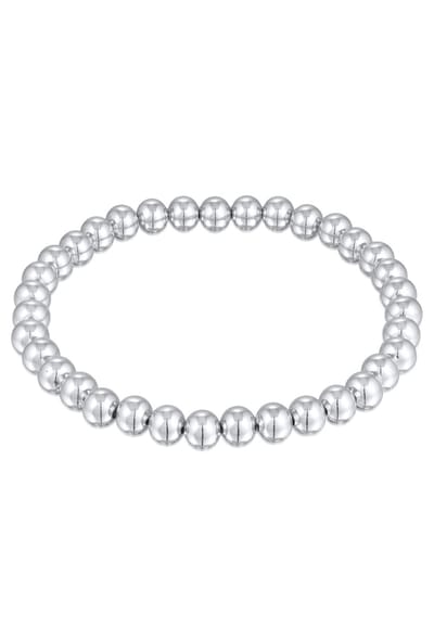 Elli - Armband - Dames Bol Geo Trend Combineerbaar Zilverkleurig - Dames