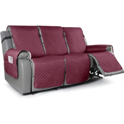 3-zits Antislip Relaxfauteuilhoes Sofa Slipcover Omkeerbare Huisdierenhoes Beschermer Bankhoes 3 Seat