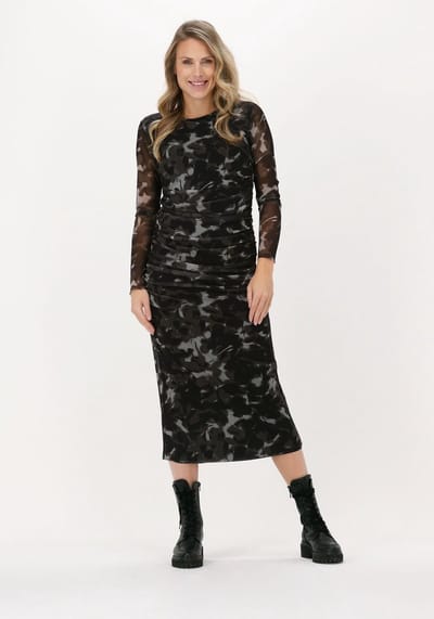 Catwalk Junkie Dr Shadow Leaves Jurken Dames - Rok - Jurk - Groen - Maat XS