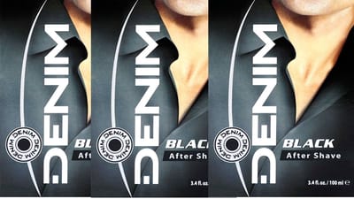 Denim Aftershave Black - 3 x 100 ml