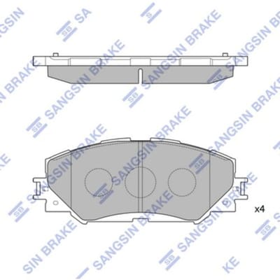 Remblokset HI-Q SP2093