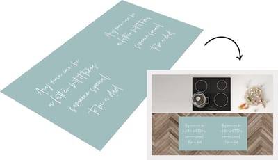 Keukenloper - Loper keuken - Papa - Voor hem - Vader cadeautjes - Quote - 120x60 cm - Keukenloper vinyl