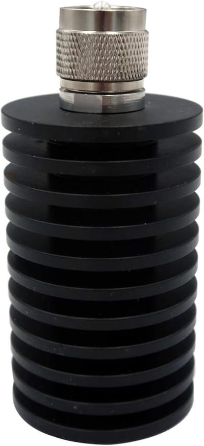 PL259 plug voor DC tot 1.0GHz - 60W 50 Ohm reactieve belasting voor antenneverbindingen