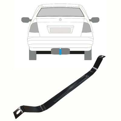 Brandstoftank klemmen voor Volkswagen Polo Classic Kombi 1995-2001 / COMBI