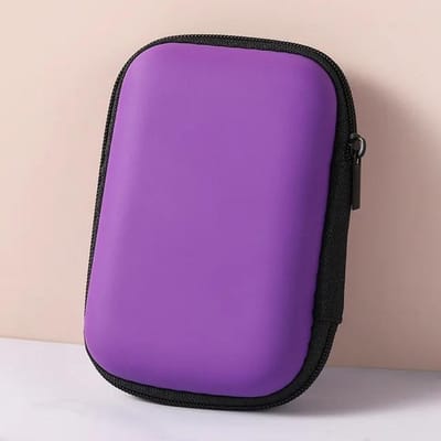 Reis rits draagtas harde UNO speelbordspel kaarten opbergpakket voor kinderen fan entertainment kaarthouder mini tas Purple
