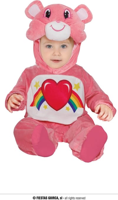 Fiestas Guirca - Jumpsuit regenboogbeertje 12-18 maanden - Carnavalskleding - Carnaval - carnavalskleding 2027 - Carnaval kostuum